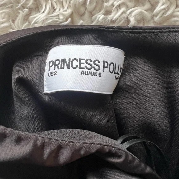 Princess Polly Tekin Mini Dress Black - Picture 6 of 6